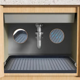 Durable Under-Sink Mat - Waterproof Drip Tray Liner For Kitchen & Bathroom Cabinets, Easy-Clean Storage Solution